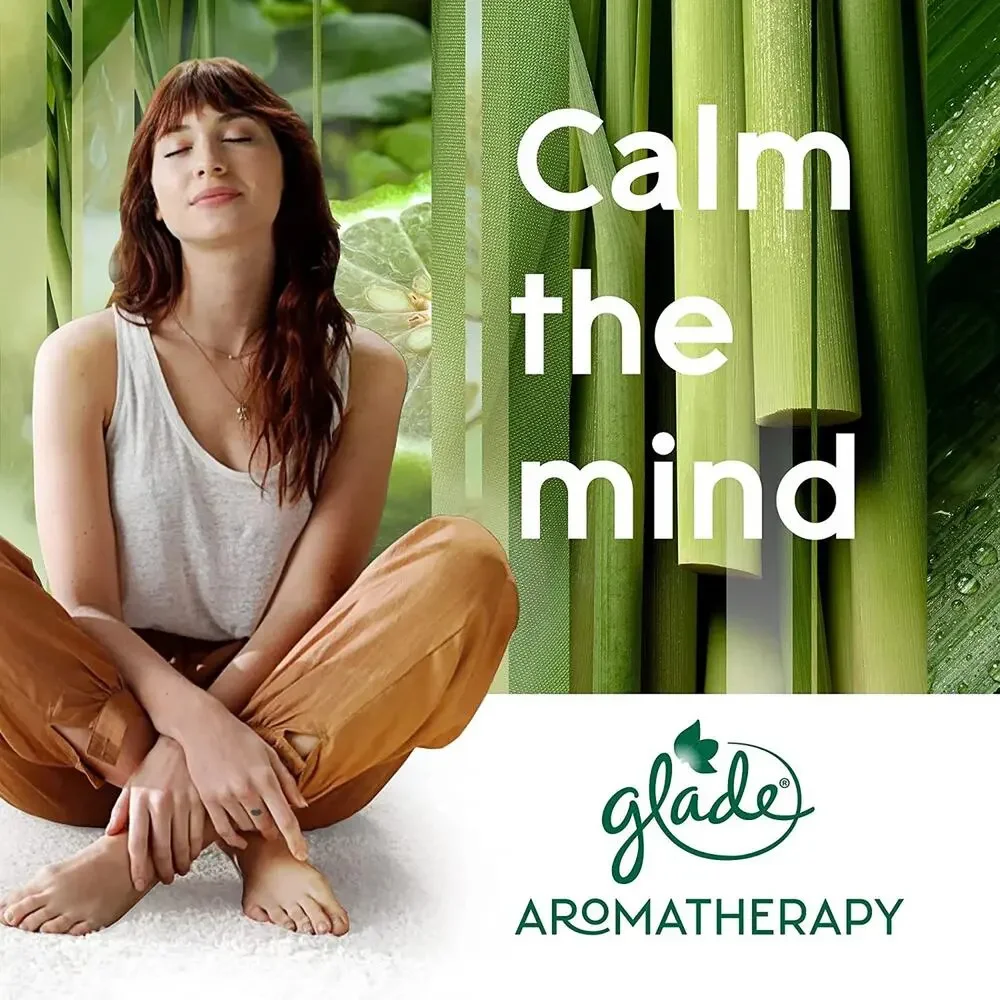 Glade Aromatherapy Diffuser Find Clarity Lemongrass Bergamot NEW